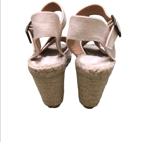 SOLUDOS CRISS CROSS ESPADRILLE WEDGES - Picture 3 of 4
